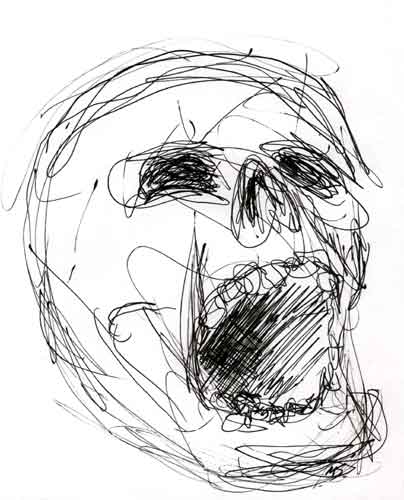 human skull drawing. drawing,human skull ondec