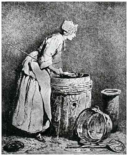 The Scullion by Jean-Baptiste Simeon Chardin.